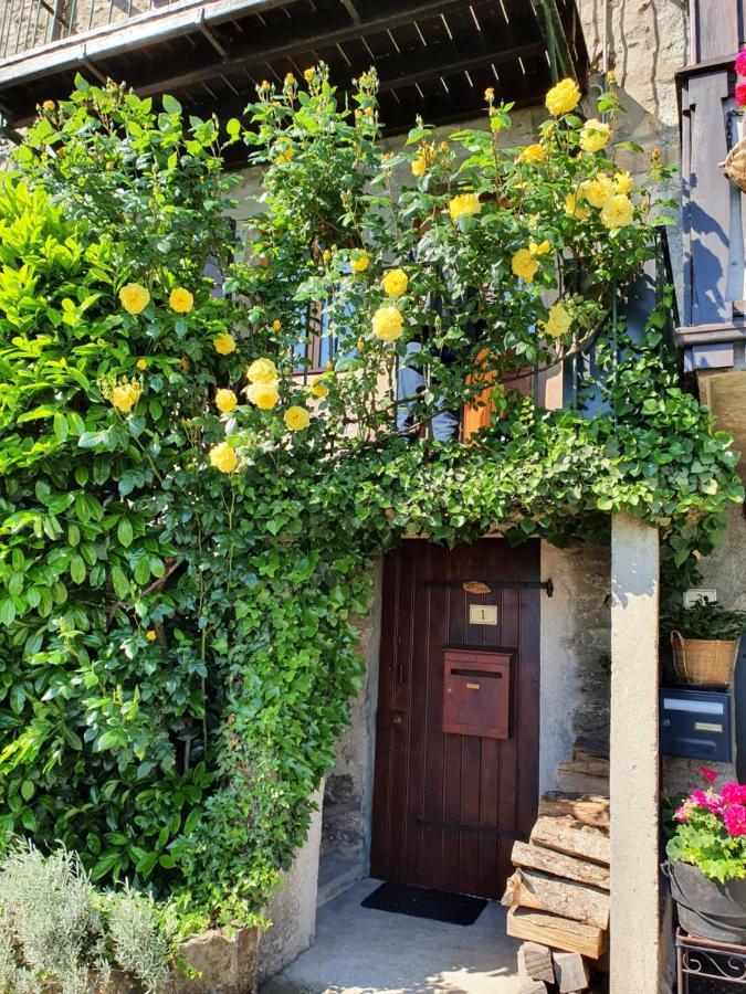 A Room With A View - Maisonnette Dans Bourg Medieval Au Bord Du Lac Leman Yvoire Eksteriør billede